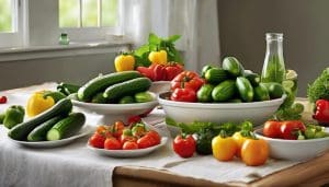découvrez le régime concombre, une méthode innovante et efficace pour perdre du poids. apprenez à intégrer ce légume juteux dans votre alimentation tout en bénéficiant de ses propriétés diététiques et de son apport en nutriments. transformez votre silhouette tout en savourant des repas sains et rafraîchissants.