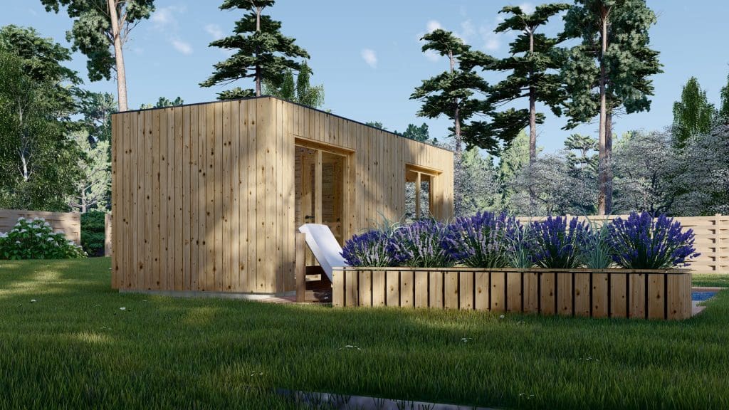 sauna extérieur