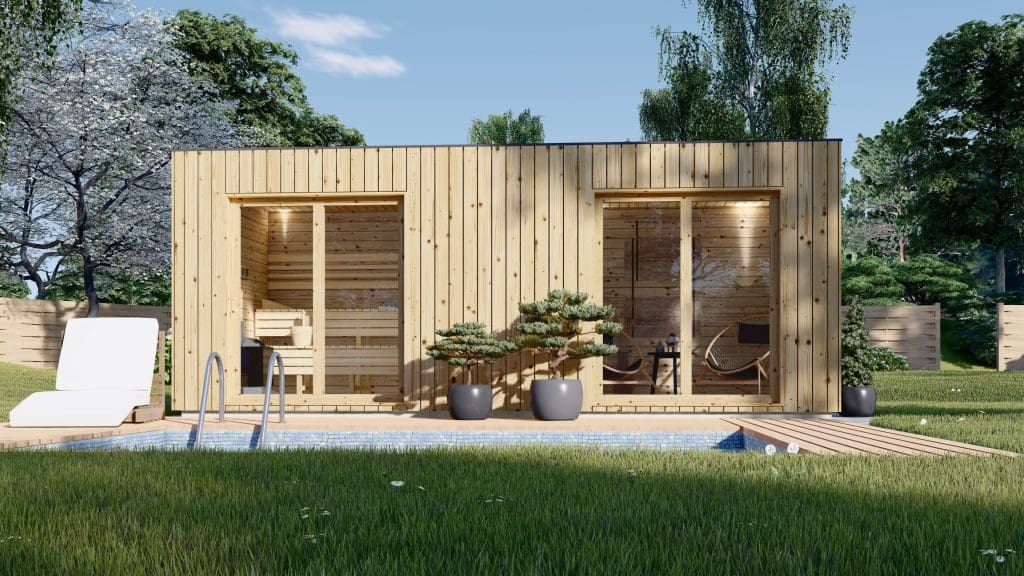 sauna extérieur