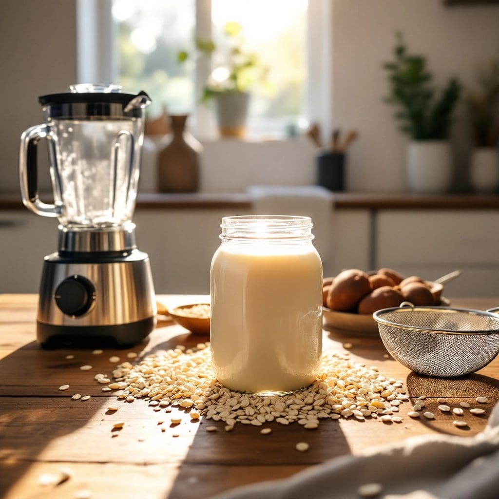 lait végétal fait maison