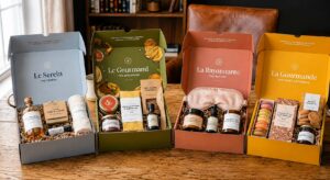 Coffret cadeau femme avec produits de beauté, parfum et soin